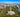 Panoramic aerial view of the Palace of the Nation and central Dushanbe.