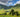 Green mountains and highland scenery in Lesotho, known as the Kingdom in the Sky.